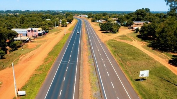 Desvíos en Caaguazú, por obras sobre Ruta PY 02