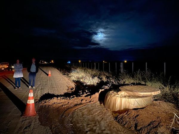 Acueducto: llegó el agua hasta Lolita  - Nacionales - ABC Color