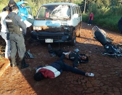 Un muerto en violento accidente en Franco