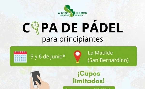 Diario HOY | Organizan una Copa de Pádel para celebrar el Día Mundial del Ambiente