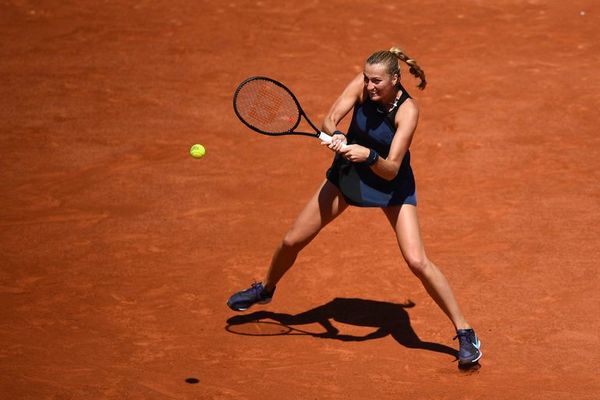 Kvitova salva una bola de partido, pero sigue adelante - Tenis - ABC Color