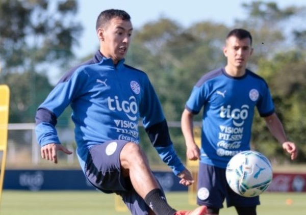 Albirroja: “Kaku” se acopló a los trabajos en Ypané