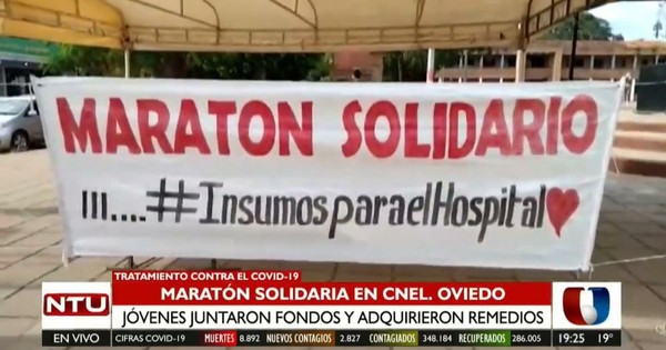 La Nación / Coronel Oviedo: universitarios juntaron fondos para comprar remedios a internados por COVID-19