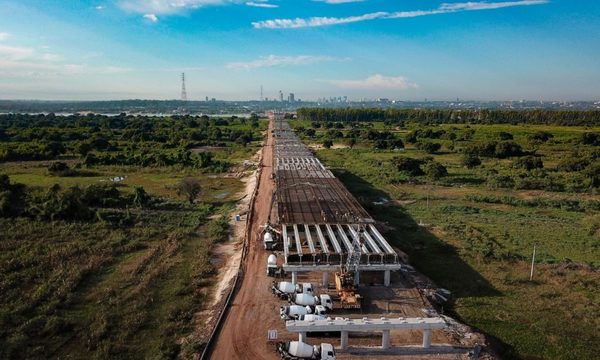 Obras en Puente Asunción-Chaco’i avanzan aceleradamente