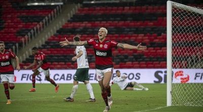 Flamengo vence a Palmeiras en duelo de favoritos en Brasil