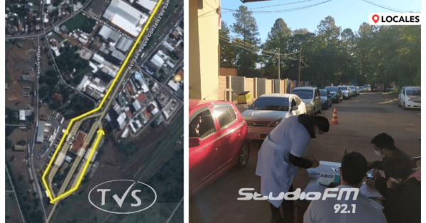 IMPORTANTE CONCURRENCIA AL «AUTOVAC» EN CABECERA DEL PUENTE SAN ROQUE