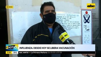 Vacunarán contra la influenza solo a niños en la XVIII Región Sanitaria - ABC Noticias - ABC Color
