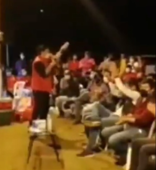 Quiere hacer rekutu pero en su discurso denigra a la mujer (Video) » San Lorenzo PY
