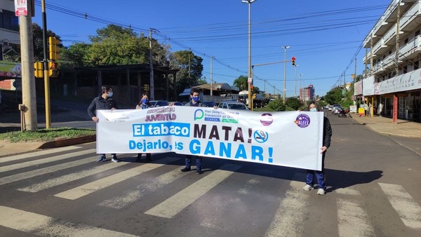 ACCIÓN CONTRA EL TABAQUISMO EN ENCARNACIÓN.