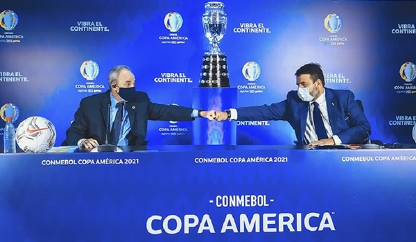 Conmebol anuncia que la Copa América se celebrará en Brasil