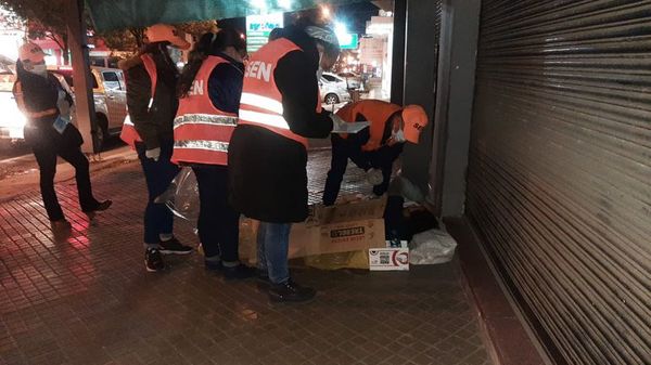 Frío se intensificó: SEN abrigó anoche a 39 personas en situación de calle - Nacionales - ABC Color