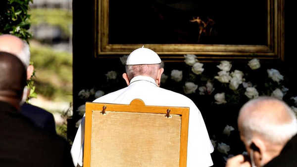 Papa Francisco pide a la Virgen “que termine la pandemia” - Noticiero Paraguay