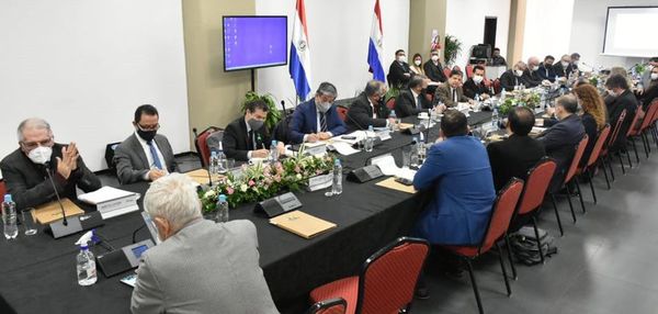 Grupo de Análisis y Seguimiento compartió los avances y criterios sobre la revisión del Anexo C con directivos de Itaipú - Nacionales - ABC Color