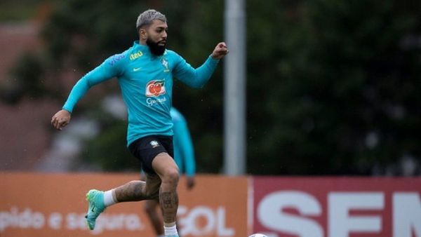 Brasil se entrena con un recuperado Gabigol