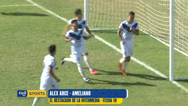 Álex Arce es el destacado de le décima fecha de lntermedia