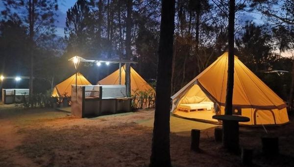 Un camping de estilo europeo en Paraguay propone entretenimiento familiar (y solo permite el sonido de la naturaleza)