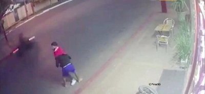 Crónica / Salvó a una dama de un asalto seguro
