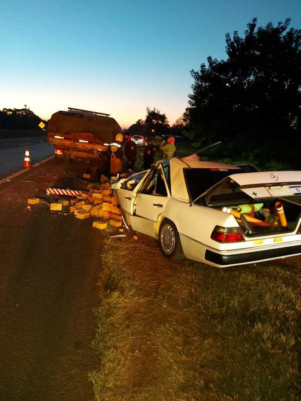 Un muerto y un herido deja accidente de tránsito en Yguazú - La Clave
