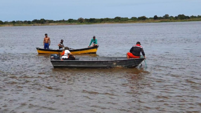 Pescadores mueren ahogados tras vuelco de lancha en el río Paraguay