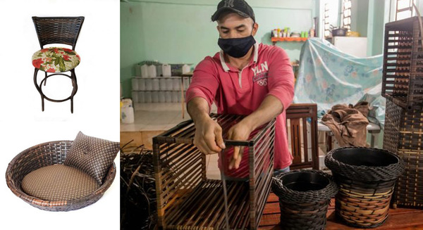 APRENDIÓ A FABRICAR MUEBLES DE FIBRA EN EL PENAL Y CONSIGUIÓ TRABAJO EN UNA EMPRESA