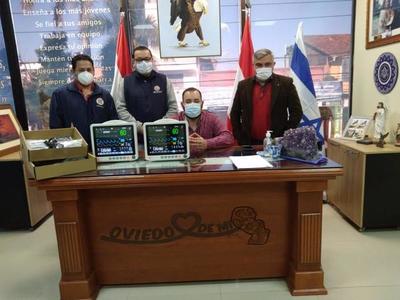 Intendente de Coronel Oviedo entrega Monitores Multiparamétricos al Consejo de Salud – Prensa 5