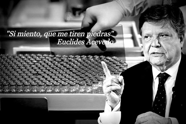 Crónica / 800 mil vacunas para mayo he'i Acevedo ¿Y después?