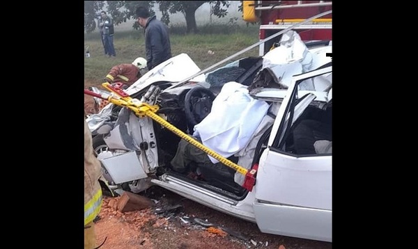 Neblina sobre Ruta PY02 habría precipitado accidente en el que falleció un médico ecografista