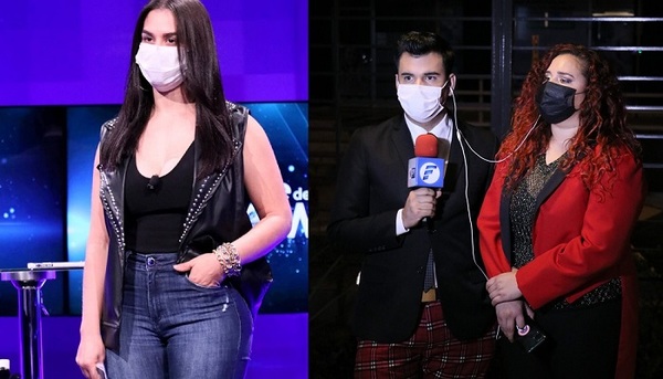 El cruce entre Fabi Martínez y la coach del "Canta" Gaby Cañete - Teleshow