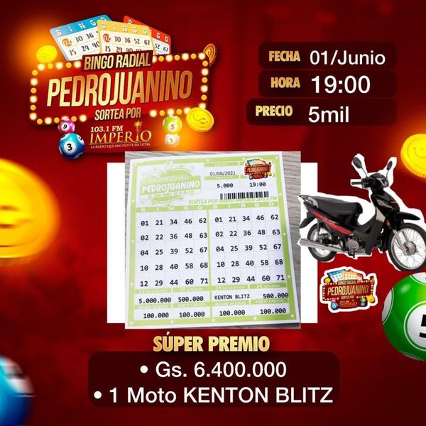 Bingo Radial Pedrojuanino te premia cada vez más