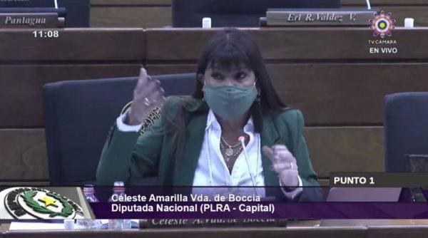 Piden sanción para Celeste Amarilla por sesionar desde Panamá – Prensa 5