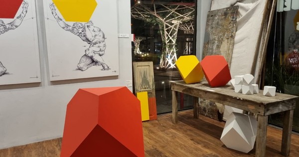 La Nación / Quedó habilitada la muestra de pinturas y objetos “Caos y orden”