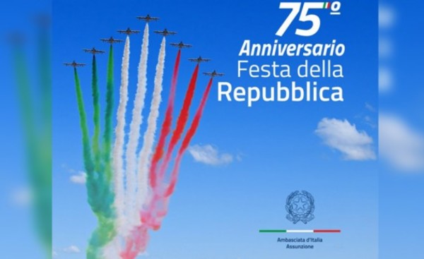 Embajada invita a celebrar la Fiesta Nacional de Italia