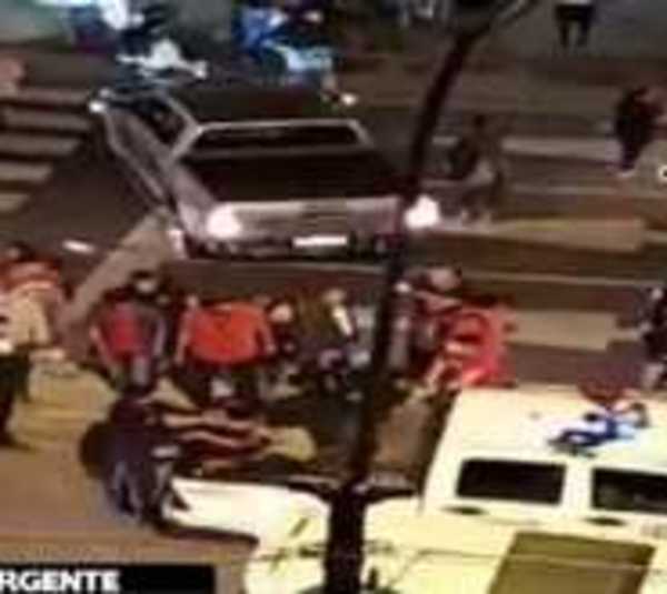 ¡Impactante! Triple accidente sobre Eusebio Ayala - Paraguay.com