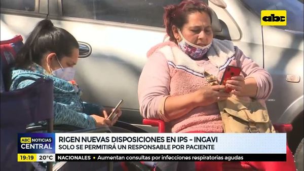 Rigen nuevas disposiciones en IPS - ABC Noticias - ABC Color
