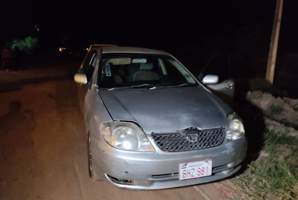 Vehículo robado en Lambaré fue desmantelado en menos de una hora y luego abandonado - Nacionales - ABC Color
