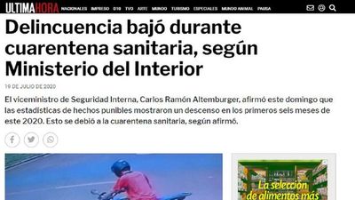 Subcomandante minimiza aumento de asaltos y culpa a mediatización