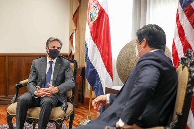 Antony Blinken urgió a Centroamérica a defender la democracia y combatir la corrupción para aliviar la migración | .::Agencia IP::.