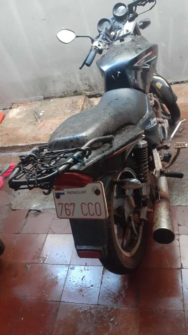 Detenido por intentar robar una moto de bomberos en Minga Guazú