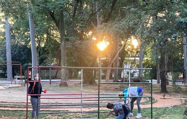 Parque Caballero se encuentra en recuperación