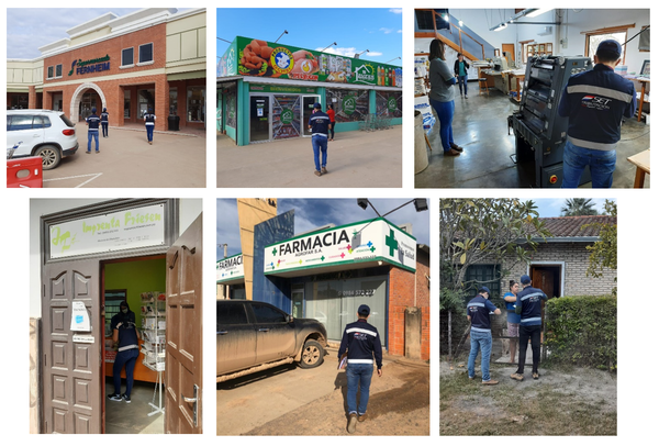 SET realizó controles a comercios en el Chaco