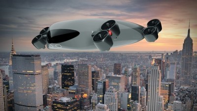 ¿De ficción a realidad? Diseñan en EE.UU. un vehículo aéreo para 40 pasajeros que no es dirigible ni avión