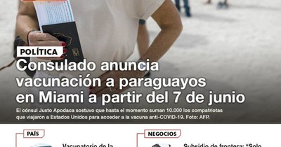 La Nación / LN PM: Las noticias más relevantes de la siesta del 2 de junio