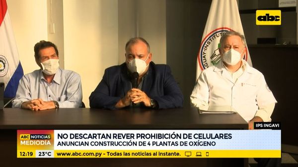 No descartan rever prohibición de celulares - ABC Noticias - ABC Color