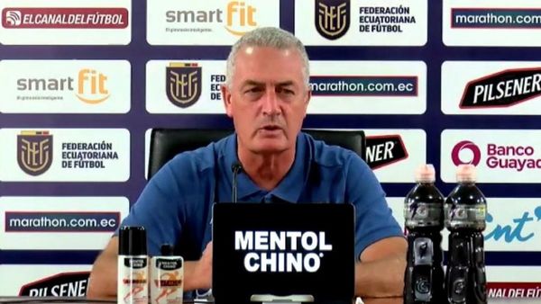 Gustavo Alfaro: "Contra Brasil será un gran desafío"