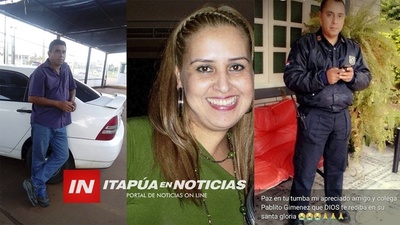 DIRECTOR DE POLICÍA HONRARÁ MEMORIA DE AGENTES CAÍDOS EN PANDEMIA.