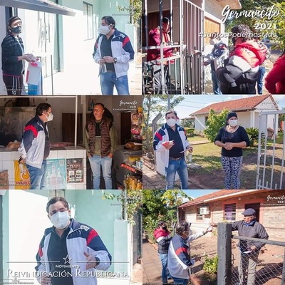 GERMANCITO GNEITING BUSCARÁ LA UNIDAD DEL PARTIDO COLORADO EN CARMEN
