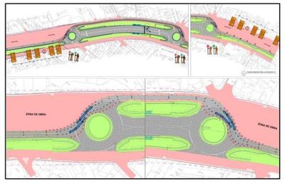 Caaguazú: Anuncian desvió en calle Yacu por montaje de vigas de pasarela peatonal