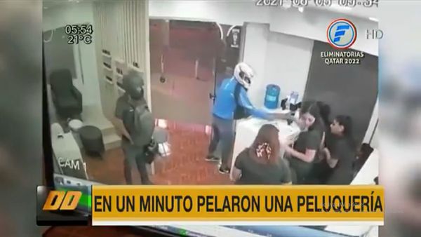 Con asalto a peluquería, continúa la "sensación de inseguridad"