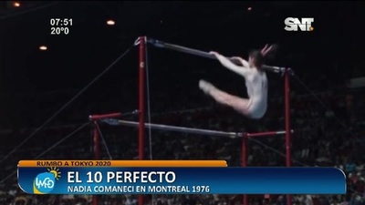 Rumbo a Tokyo 2020: El 10 perfecto de Nadia Comaneci en Montreal 1976 - SNT