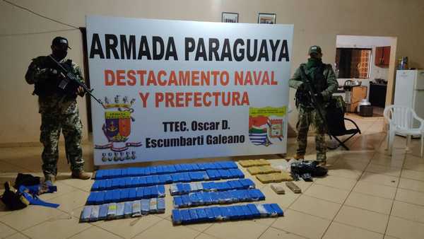 Requisan más de 70 kilos de marihuana a orillas del lago Itaipu - La Clave